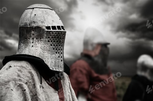 Preview: Medieval knight in armor