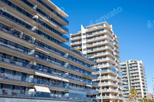 Preview: Modern high rise apartment buildings