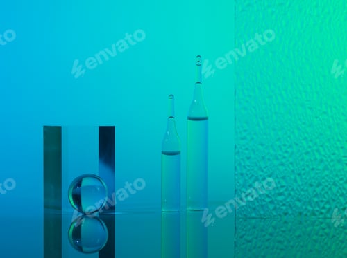 Preview: Glass ampules with serum or vitamins