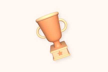 Preview: Trophy Icon 3D Illustrations