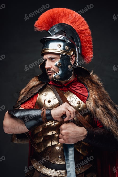 Preview: Imperial soldier in armored clothing with sword