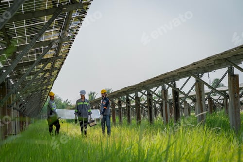 Preview: Electrical engineer on solar farm