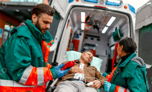Preview: Medicine. Doctor team.