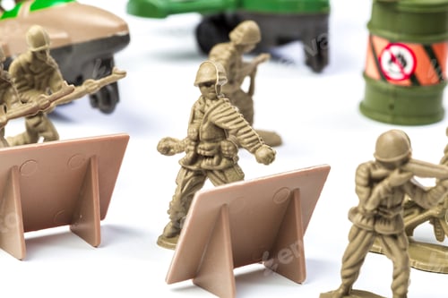 Preview: Collection of traditional toy soldiers
