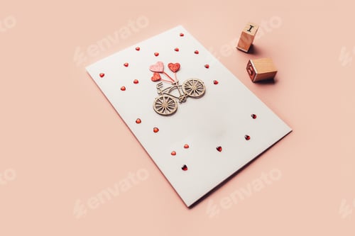 Preview: Process of making Valentine's Card