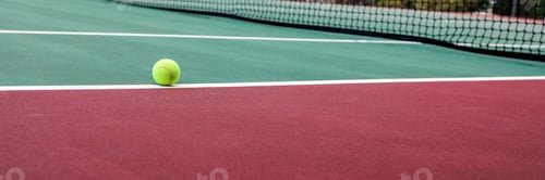 Preview: Tennis ball on court