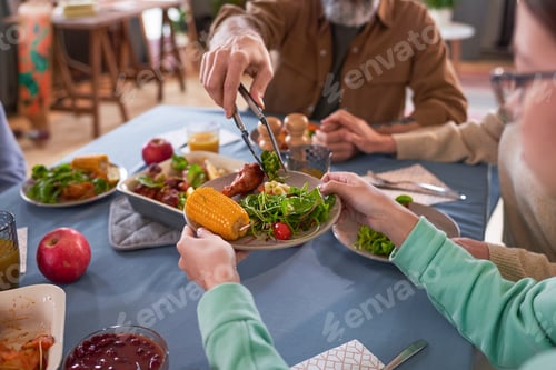 Preview: People having dinner