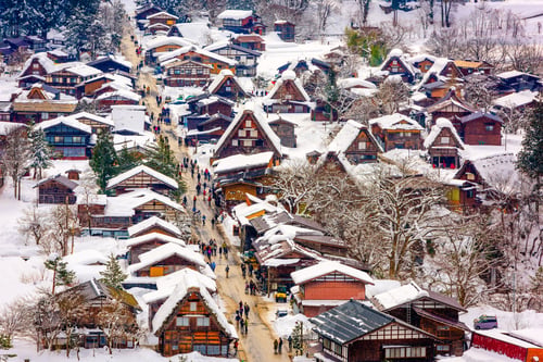 Preview: Shirakawago, Japan Winter Village