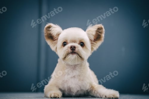 Preview: Grooming a dog in a grooming salon. Animal care.