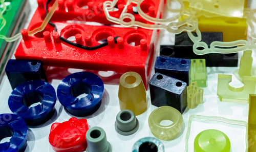 Preview: Engineering plastics. Plastic material used in manufacturing industry. Global engineering plastic