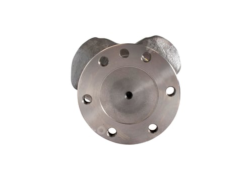 Preview: Engine Crankshaft on a white background