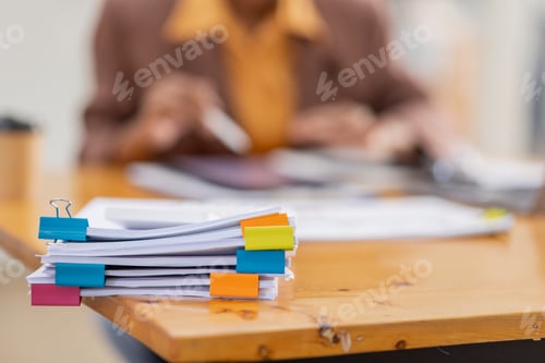 Preview: businesswoman analyzing statistics on laptop screen, working with financial graphs charts online,