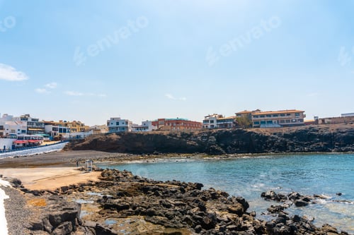 Preview: Tourist town of El Cotillo in the north of the island of Fuerteventura