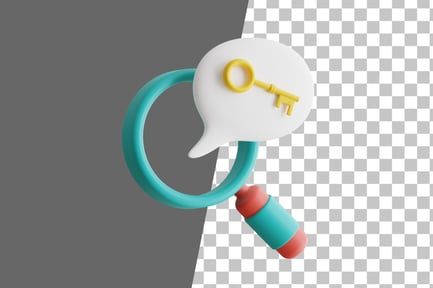 Preview: Keyword 3D Icon