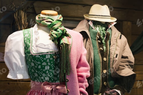 Preview: Traditional garments on display in boutique shop