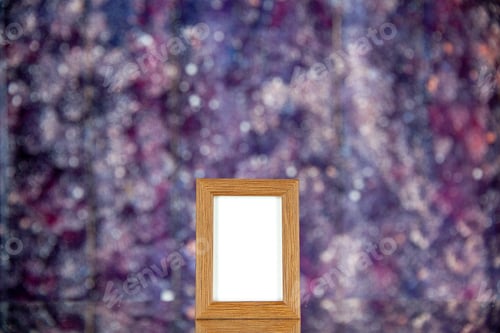 Preview: front view picture frame on bright background present gift photo family picture portrait color