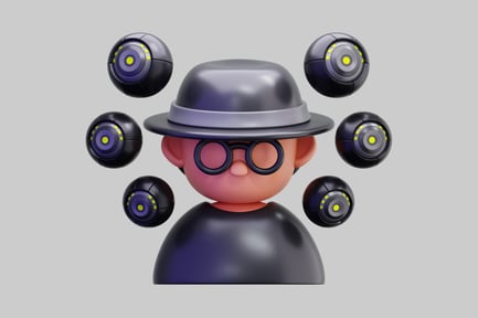 Preview: 3D Hacker Avatar For Cyber Security