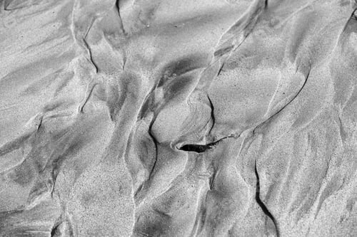 Preview: Perfect abstract pattern of sea sand formed after the tide