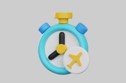 Preview: Flight departure time icon