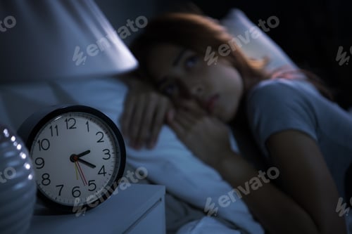 Preview: Woman insomnia