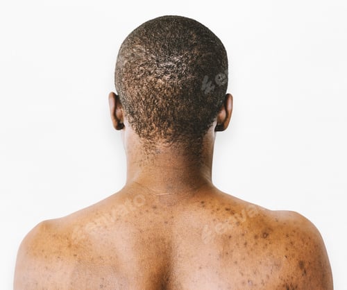 Preview: African Descent Guy Isolated on Background