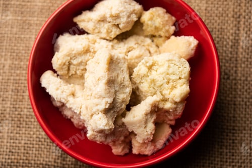 Preview: Raw Khoa, Khua, khoya, or mawa is a thickened Milk