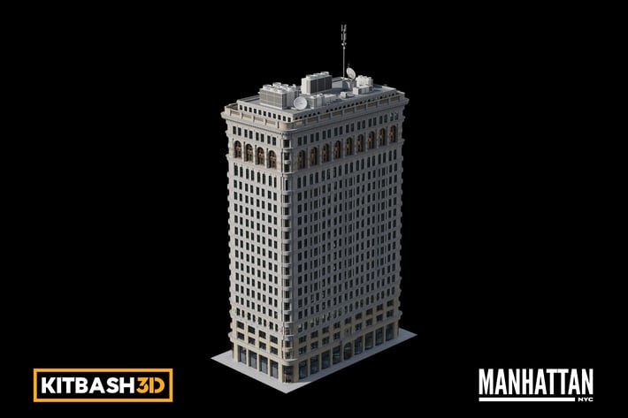 Kitbash: Manhattan - History Museum 3D, Incl. architecture & kitbash3d ...