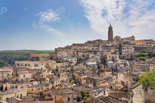 Preview: Matera ancient town i Sassi, Unesco site landmark. Basilicata, Italy.