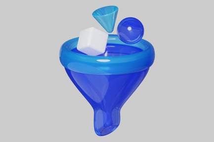 Preview: Funnel data filtering process