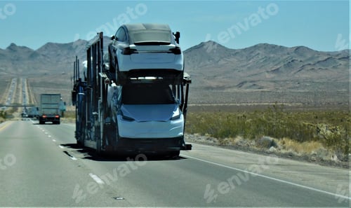 Preview: Transportation and Logistics! Car Hauler Filled with New Cars!
