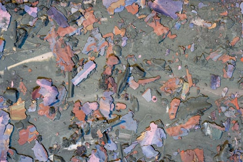 Preview: Background Weathered Paint Cracked- Destroyed Texture. Distress Surface- Abstract Pattern