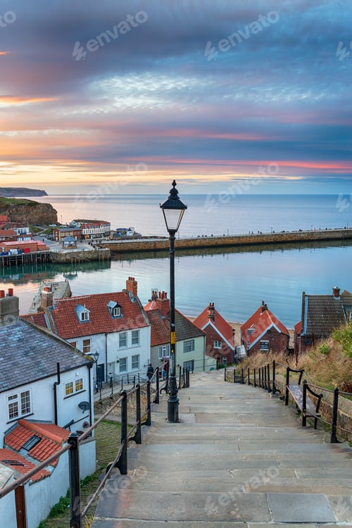 Preview: The 199 Steps at Whitby in Yorkshire