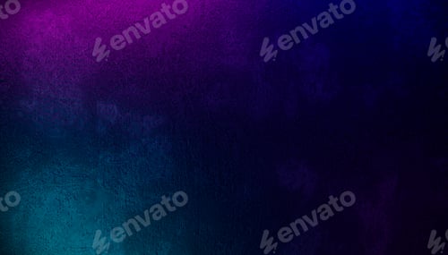 Preview: Dark textured concrete wall with laser neon lights.