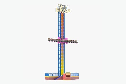 Preview: Sky Drop Thrill Ride, Amusement Park Attraction