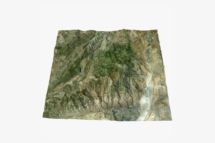 Visualização: Pico de San Jacinto, Topografia do Condado de Riverside