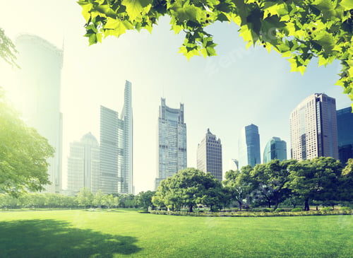 Preview: Park In Lujiazui Financial Centre, Shanghai, China