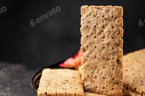 Preview: cracker whole grain healthy food durum wheat cookies tasty snack fresh delicious gourmet food