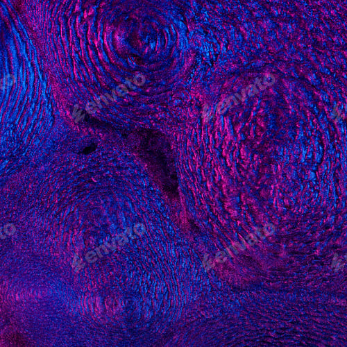 Preview: Ferrofluid illuminated with neon light