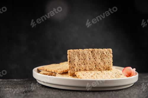 Preview: cracker whole grain healthy food durum wheat cookies tasty snack fresh gourmet food