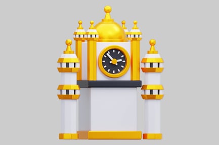 Preview: 3D Makkah Royal Clock Tower