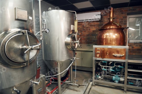Preview: Interior of the storage with beer container