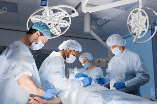 Preview: Surgeons perform a complex operation to save a human life at hospital