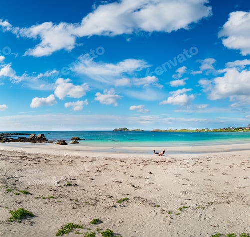 Preview: Beach Lofoten archipelago islands beach