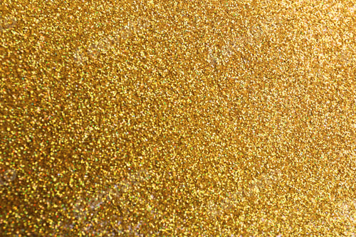 Preview: Closeup view of sparkling golden glitter background