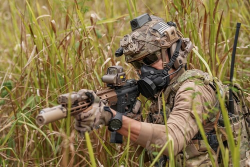 Preview: US Army Rangers with weapons