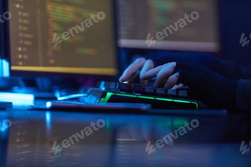 Preview: Man working on computer