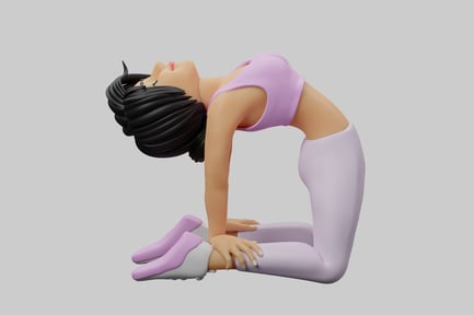 Preview: Yoga pose health and wellness