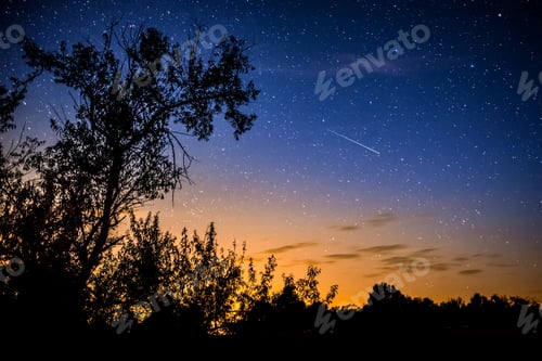 Preview: Clear night sky with Milky Way