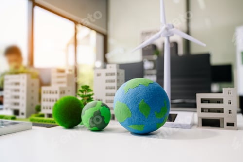 Preview: Carbon emissions to limit global warming and climate change to reduce CO2 levels through sustainable
