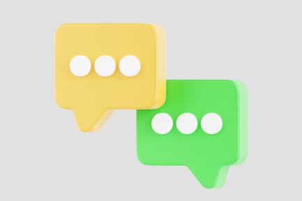 Preview: 3D Question Chat Box